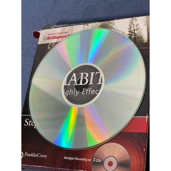 7 Habits Of Highly Effective People by Stephen Covey CD Audiobook - Picture 5 of 8